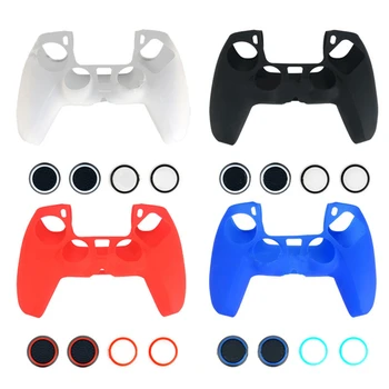 Silicone Game Controller Protective Case for Playstation 5 PS5 Joystick Accessories Replacement Handle Cover Caps
Silicone Game Controller Protective Case for Playstation 5 PS5 Joystick Accessories Replacement Handle Cover Caps