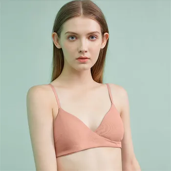 Eco-friendly fabric ladies underwear sets skin friendly and comfortable texture triangular cup bra and briefs
Eco-friendly fabric ladies underwear sets skin friendly and comfortable texture triangular cup bra and briefs