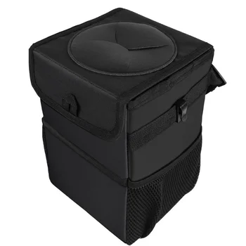 Portable Car Trash Can With Lid And Storage Organizer Pocket Car Accessories Organizer car storage net car things
Portable Car Trash Can With Lid And Storage Organizer Pocket Car Accessories Organizer car storage net car things