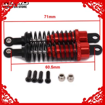 RCAWD 70mm Front Shock Absorber Damper Oil Filled Type For Rc Hobby Car 1/12 Wltoys L959 L969 L979 L202 L212 L222 K959 959-31
RCAWD 70mm Front Shock Absorber Damper Oil Filled Type For Rc Hobby Car 1/12 Wltoys L959 L969 L979 L202 L212 L222 K959 959-31