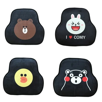 Cute Cartoon Rabbit Stupid Bear Chicken Four Seasons General Purpose Five Seat Automobile Foot Pad Foot Carpet Car Floor Mats 
Cute Cartoon Rabbit Stupid Bear Chicken Four Seasons General Purpose Five Seat Automobile Foot Pad Foot Carpet Car Floor Mats