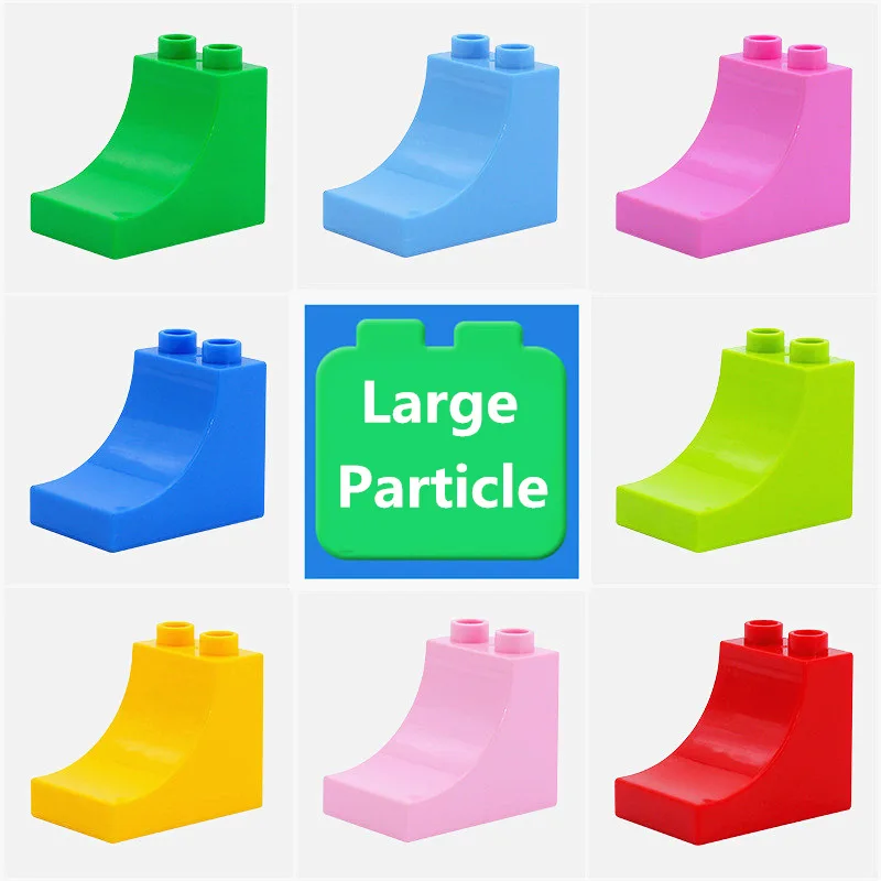 Large Particle Building Blocks Accessories 2X3 Curved High Brick Assembled Parts Compatible with Duploed Toys for Children Gift
Large Particle Building Blocks Accessories 2X3 Curved High Brick Assembled Parts Compatible with Duploed Toys for Children Gift