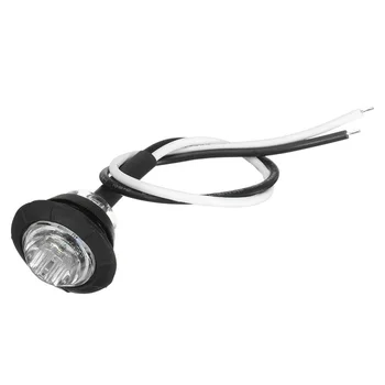 Truck Lights Marker 4pcs 12/24V Universal Trailer White Mini Round LED Button Durable New Hot Latest Practical
Truck Lights Marker 4pcs 12/24V Universal Trailer White Mini Round LED Button Durable New Hot Latest Practical