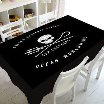 Cool Sea Shepherd Tablecloth Table Cloth for Rectanlge Tables Square Table Cover Polyster Ocean Warrior Wildlife Kitchen Decor 
Cool Sea Shepherd Tablecloth Table Cloth for Rectanlge Tables Square Table Cover Polyster Ocean Warrior Wildlife Kitchen Decor