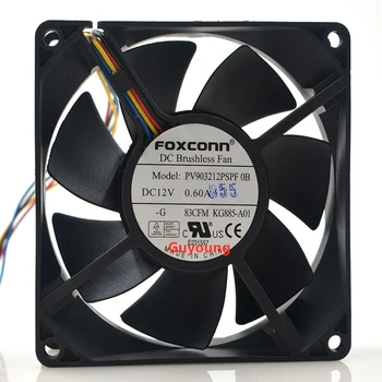 PV903212PSPF 0A WC236-A00 83CFM 9232 12V 0.6A server inverter axial Cooling Fan 92x92x32mm 9cm