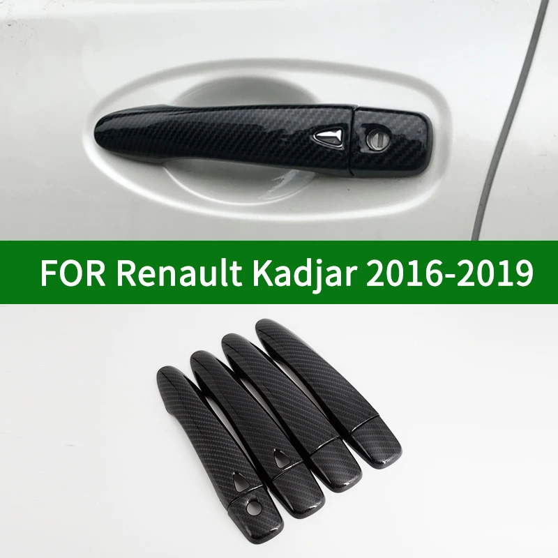 Обложка для дверной ручки Renault Kadjar 2016-2019, Обложка с узором из углеродного волокна, отделка 2017 2018
Обложка для дверной ручки Renault Kadjar 2016-2019, Обложка с узором из углеродного волокна, отделка 2017 2018