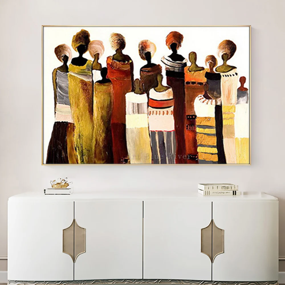 Decoration Painting African artwork wall art decor picture abstract art modern painting hand painted Canvas oil painting
Decoration Painting African artwork wall art decor picture abstract art modern painting hand painted Canvas oil painting
