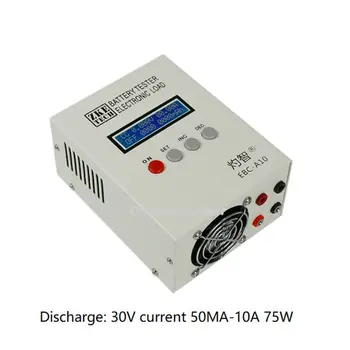 EBC-A10+ Battery Capacity Tester Electronic Load Power Tester Charge Discharge Meter 10A
EBC-A10+ Battery Capacity Tester Electronic Load Power Tester Charge Discharge Meter 10A