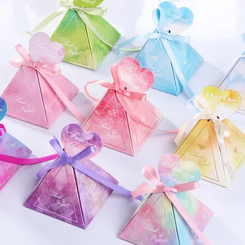 European-Style Wedding Triangle Wedding Candies Box Paper Box Wedding Candy Box Gift Return Hand Gift Box
European-Style Wedding Triangle Wedding Candies Box Paper Box Wedding Candy Box Gift Return Hand Gift Box