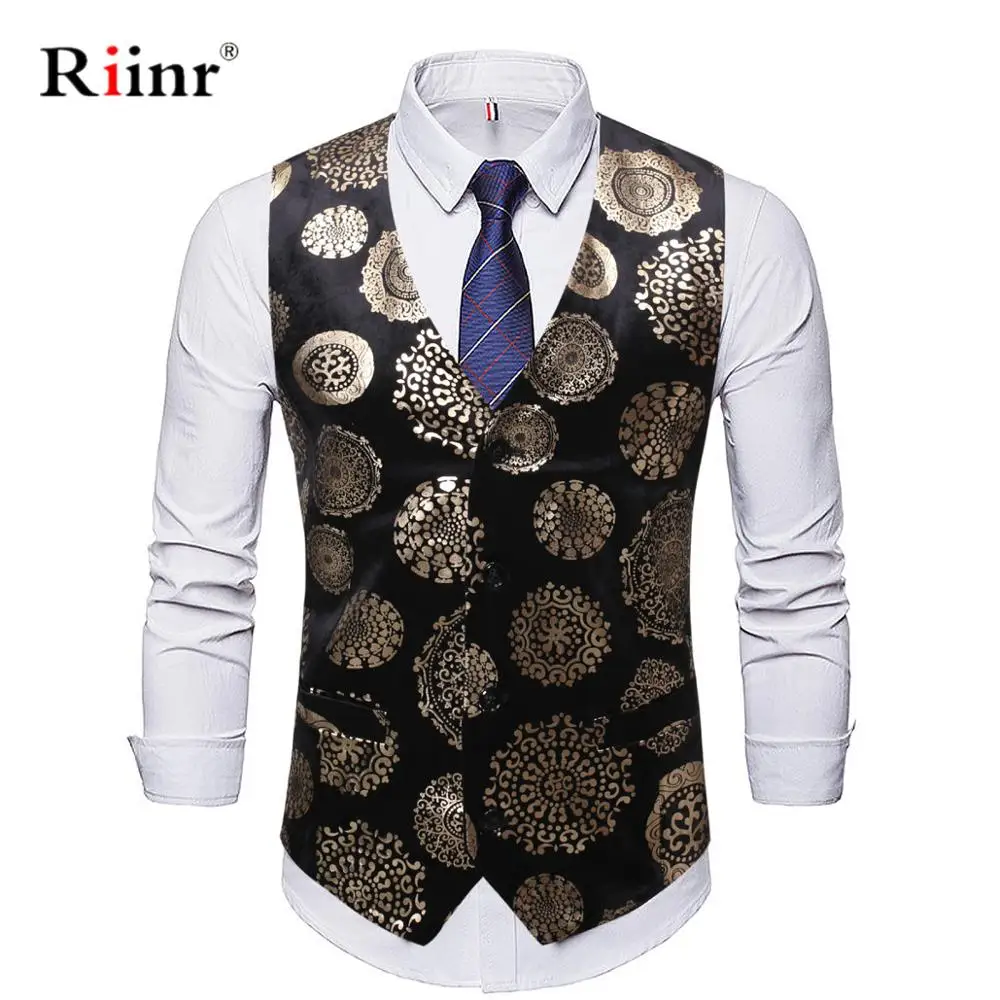 Riinr Mens Classic Golden Paisley Jacquard Silk Waistcoat Vests Party wedding Vest Suit Pocket Plus Size XXXL
Riinr Mens Classic Golden Paisley Jacquard Silk Waistcoat Vests Party wedding Vest Suit Pocket Plus Size XXXL