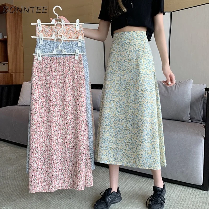Skirts Women Floral A-line French Version Retro Empire Gentle Trendy Office Lady Elegant Girl Mid-calf Female Leisure Chic Daily
Skirts Women Floral A-line French Version Retro Empire Gentle Trendy Office Lady Elegant Girl Mid-calf Female Leisure Chic Daily