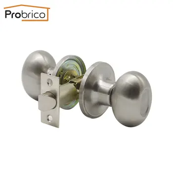 Probrico Round door handle for interior door Stainless Steel Mechanical Door Lock Passage door Handle For Living room Aisle
Probrico Round door handle for interior door Stainless Steel Mechanical Door Lock Passage door Handle For Living room Aisle