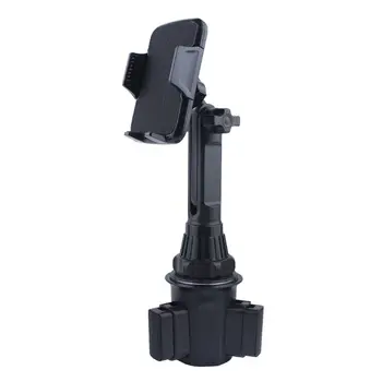 

Universal Car Cup Mount Mobile Phone Holder Stand Adjustable Angle Height Neck Cradle for iPhone oneplus 3.5-6.7" Cellphone