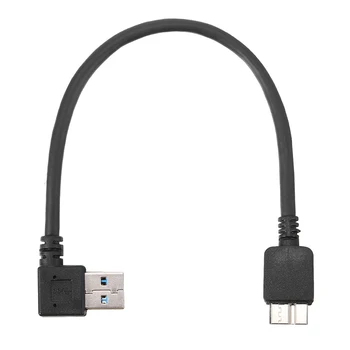 Mayitr 1pc 20cm High Speed USB3.0 Adapter Cable Black USB 3.0 Right Angle Type A Male to Micro B Male Connector FOR Computer
Mayitr 1pc 20cm High Speed USB3.0 Adapter Cable Black USB 3.0 Right Angle Type A Male to Micro B Male Connector FOR Computer
