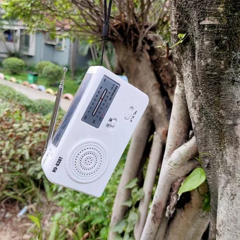 Multiple Use Solar Powered or Power Generation By Hand FM AM Radio with 1LED Flashlight USB Emergency Charger
Multiple Use Solar Powered or Power Generation By Hand FM AM Radio with 1LED Flashlight USB Emergency Charger