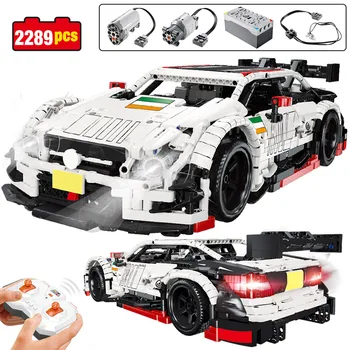 2289Pcs City Remote Control Car Model Building Blocks Technic RC//non-RC Racing MOC Vehicle Bricks Toys For Children
2289Pcs City Remote Control Car Model Building Blocks Technic RC//non-RC Racing MOC Vehicle Bricks Toys For Children
