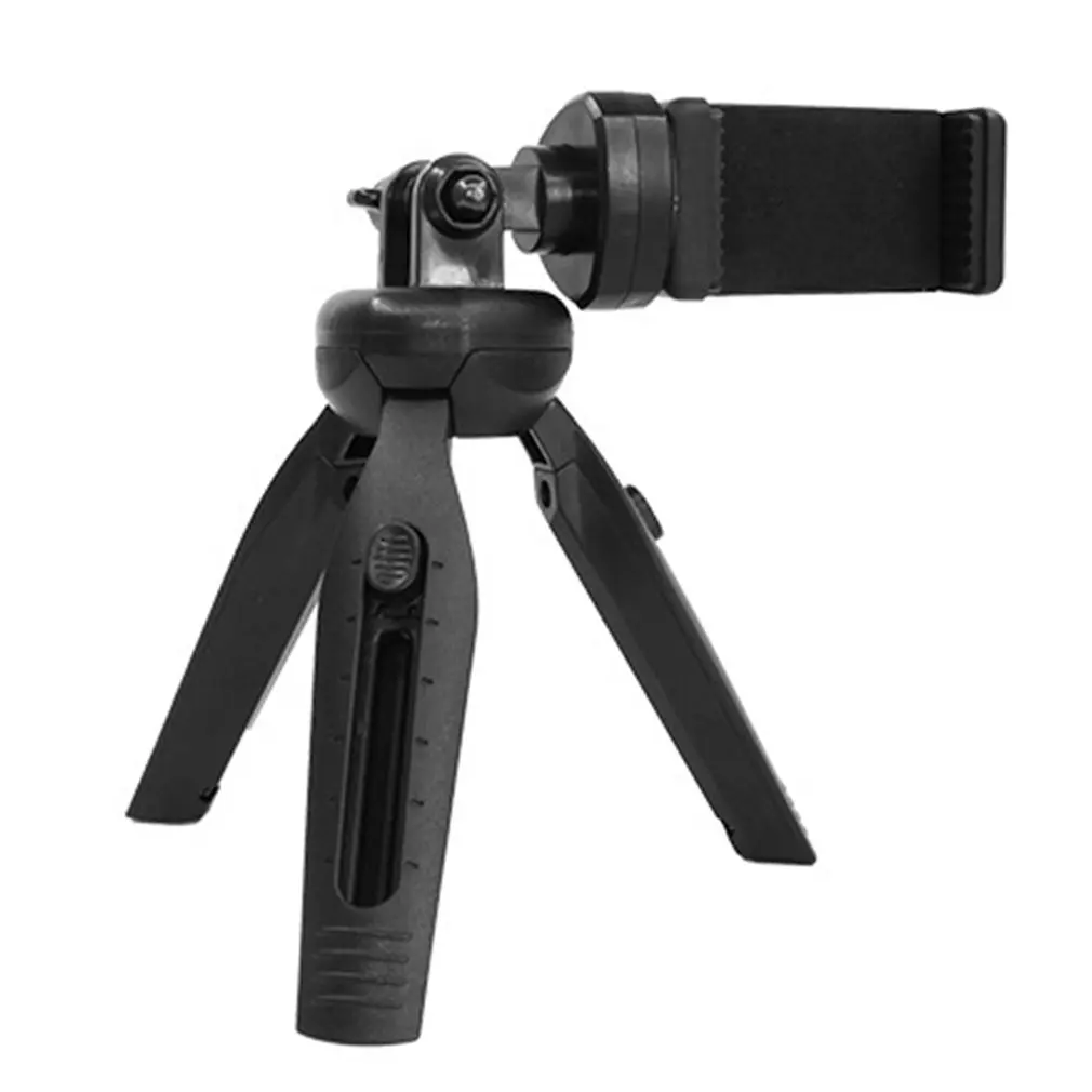 Mini Desktop Tripod 360 Degree Rotation Foldable Shockproof Lightweight Bracket for Mobile Phone With Phone Clip
Mini Desktop Tripod 360 Degree Rotation Foldable Shockproof Lightweight Bracket for Mobile Phone With Phone Clip