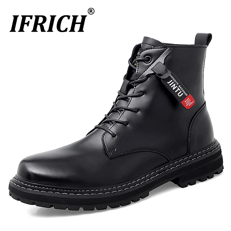 2020 Autumn Men Leather Boots Black Army Military Boots For Men Brand Fashion Man Zipper Boots Hard-Wearing Motorcycle Boot Men
2020 Autumn Men Leather Boots Black Army Military Boots For Men Brand Fashion Man Zipper Boots Hard-Wearing Motorcycle Boot Men