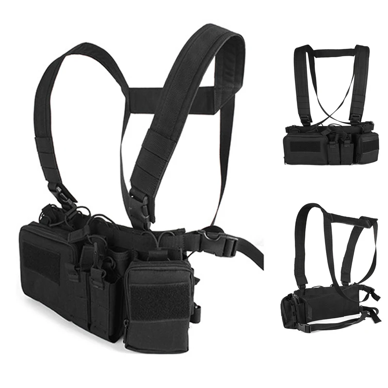 Men's Tactical Vest Military Combat Army Hunting Airsoft Body Armor Vest Multifunction Outdoor Wargame Paintball Protective Vest
Men's Tactical Vest Military Combat Army Hunting Airsoft Body Armor Vest Multifunction Outdoor Wargame Paintball Protective Vest