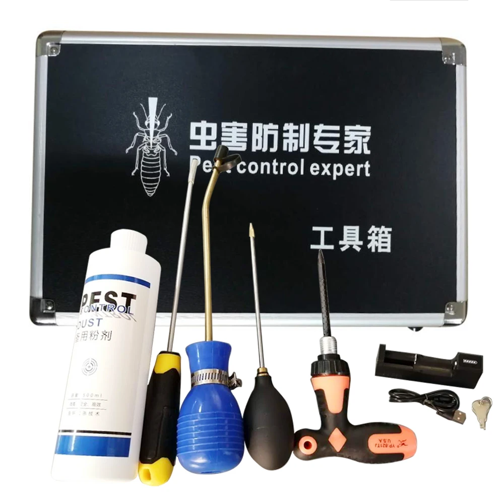 Pest Control Expert Toolbox, Cockroach, Termite, Mosquito, Spare box Application tool
Pest Control Expert Toolbox, Cockroach, Termite, Mosquito, Spare box Application tool
