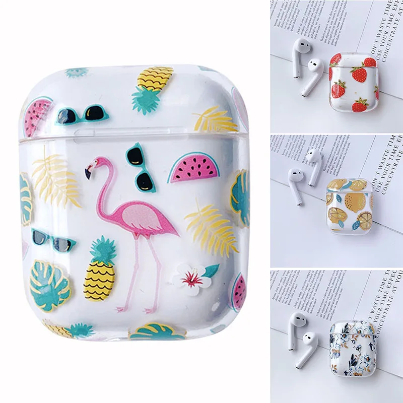 Transparent Cute Bluetooth Wireless Headphone Case For Apple Airpods 1/2 Anti-fall Personalized Fruit PC Airpods Headset Box
Transparent Cute Bluetooth Wireless Headphone Case For Apple Airpods 1/2 Anti-fall Personalized Fruit PC Airpods Headset Box