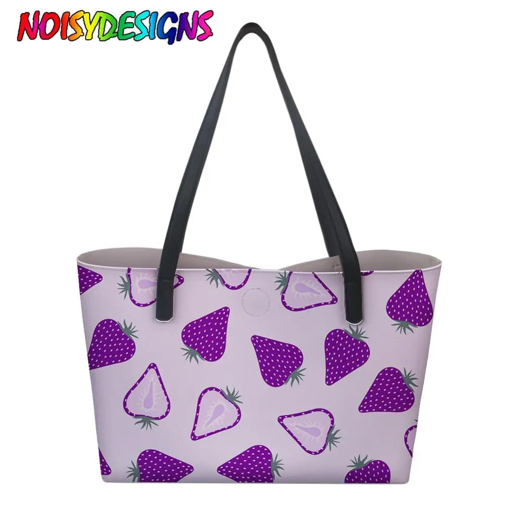 NOISYDESIGNS Colorful Strawberry Printing Women's Handbags Shoulder Bags Casual Tote Shopping Bags for Ladies Bolsas de Mujer
NOISYDESIGNS Colorful Strawberry Printing Women's Handbags Shoulder Bags Casual Tote Shopping Bags for Ladies Bolsas de Mujer