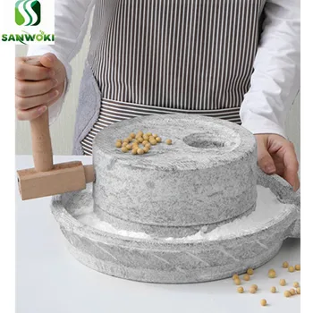 House hold mini stone flour milling machine powder grinding machine soybean stone mill toufu maker machine wet rice miller
House hold mini stone flour milling machine powder grinding machine soybean stone mill toufu maker machine wet rice miller