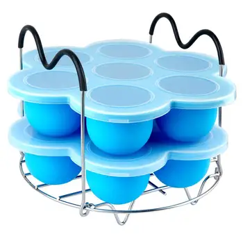 High Temperature Resistant Silicone 7 Hole Egg Steamer Food Supplement Box With Handle Steaming Rack Set Baking Tools Cake Mould
High Temperature Resistant Silicone 7 Hole Egg Steamer Food Supplement Box With Handle Steaming Rack Set Baking Tools Cake Mould