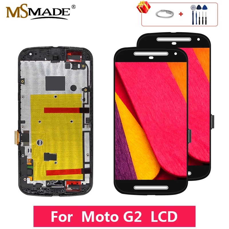 AAA Quality For Motorola MOTO G2 XT1063 XT1064 XT1068 XT1069 LCD Touch Screen Digitizer Display Replacement Assembly Parts
AAA Quality For Motorola MOTO G2 XT1063 XT1064 XT1068 XT1069 LCD Touch Screen Digitizer Display Replacement Assembly Parts