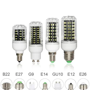 E26 E27 E12 E14 G9 GU10 LED Corn Bulb 4014 SMD Light 10W 20W 25W 30W Lighting 36leds 72leds 96leds 138leds Ampoule Led Spotlight 
E26 E27 E12 E14 G9 GU10 LED Corn Bulb 4014 SMD Light 10W 20W 25W 30W Lighting 36leds 72leds 96leds 138leds Ampoule Led Spotlight