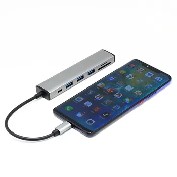 USB HUB C HUB to Multi USB 3.0 HDMI Adapter Dock for MacBook Pro Accessories USB-C Type C 3.1 Splitter 3 Port USB C HUB 
USB HUB C HUB to Multi USB 3.0 HDMI Adapter Dock for MacBook Pro Accessories USB-C Type C 3.1 Splitter 3 Port USB C HUB