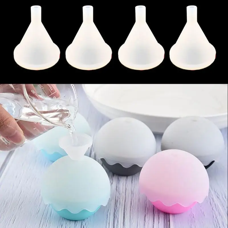 10Pcs Mini Size SILICONE Funnels for Transfer Liquid Oil Perfume Diffuser Bottle Ice Tray Molds Filling Tools Reusable
10Pcs Mini Size SILICONE Funnels for Transfer Liquid Oil Perfume Diffuser Bottle Ice Tray Molds Filling Tools Reusable