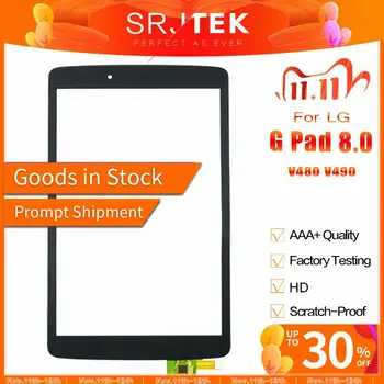 Srjtek Touch Screen Sensor Glass Digitizr For LG G Pad 8.0 V480 V490 Repair Replacement 100% Test With Tracking Number
Srjtek Touch Screen Sensor Glass Digitizr For LG G Pad 8.0 V480 V490 Repair Replacement 100% Test With Tracking Number
