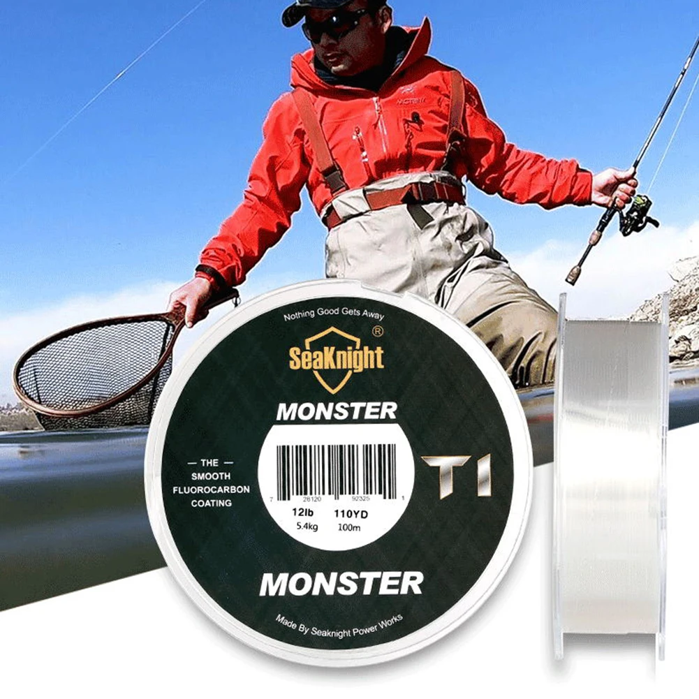109 yds Fishing Line Fluorocarbon Coated Powerful Monofilament Invisible Fishing Line 3lb-35lb
109 yds Fishing Line Fluorocarbon Coated Powerful Monofilament Invisible Fishing Line 3lb-35lb