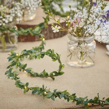 String Light Plant Light Creeper Battery Powered Wedding Decor Christmas Ornament DIY Vine Eucalyptus Green Leaves
String Light Plant Light Creeper Battery Powered Wedding Decor Christmas Ornament DIY Vine Eucalyptus Green Leaves