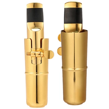 HOT-2x Sax Mouthpiece 6/7 Tone Gold Plated Alto Saxophone Metal Mouthpiece + Cap + Ligature
HOT-2x Sax Mouthpiece 6/7 Tone Gold Plated Alto Saxophone Metal Mouthpiece + Cap + Ligature