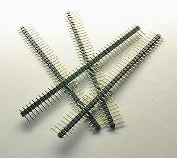 DHL/EMS 500PCS Gilded Pin Header 40 Pin 2.54 mm Single Row Connectors for PCB Programmer -A8
DHL/EMS 500PCS Gilded Pin Header 40 Pin 2.54 mm Single Row Connectors for PCB Programmer -A8