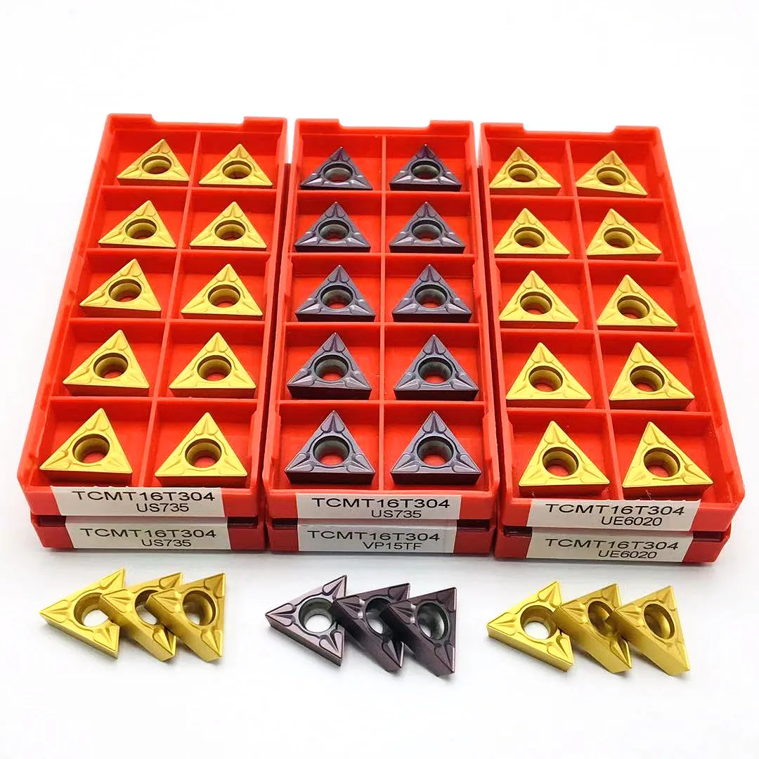 Lathe tools TCMT110204 VP15TF TCMT110204 UE6020 TCMT16T304 carbide inserts internal turning tools turning inserts cutting tools
Lathe tools TCMT110204 VP15TF TCMT110204 UE6020 TCMT16T304 carbide inserts internal turning tools turning inserts cutting tools