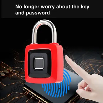 BT Smart Fingerprint Padlock Keyless USB Rechargeable Quick Unlock Door Lock Metal Self Developing Chip YH-G1
BT Smart Fingerprint Padlock Keyless USB Rechargeable Quick Unlock Door Lock Metal Self Developing Chip YH-G1