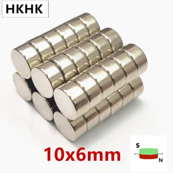 10mm x 6mm Neodymium Magnet 10x6 Super Powerful Strong Permanent Magnetic imanes N35 Round NdFeB 10x6 mm Magnetic standard
10mm x 6mm Neodymium Magnet 10x6 Super Powerful Strong Permanent Magnetic imanes N35 Round NdFeB 10x6 mm Magnetic standard