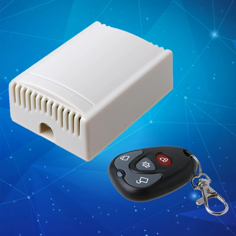 DC 12V 4CH Remote Switch Garage Door Wireless Doorbell Receiver Module and 1/2 Pcs 433MHz RF 4 Button Remote Controller
DC 12V 4CH Remote Switch Garage Door Wireless Doorbell Receiver Module and 1/2 Pcs 433MHz RF 4 Button Remote Controller