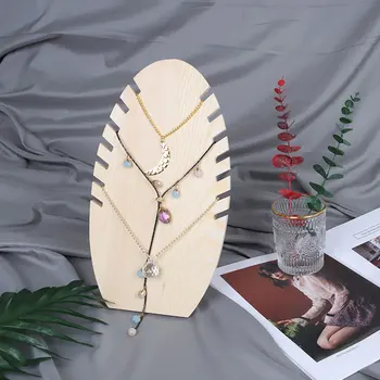 Jewelry Necklace Bracelet Shelf Wooden Pendant Storage Jewelry Chain Rack Display OrganizerAccessories Pendant Stand Holder Chic 
Jewelry Necklace Bracelet Shelf Wooden Pendant Storage Jewelry Chain Rack Display OrganizerAccessories Pendant Stand Holder Chic