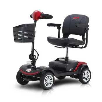 Four Wheels Wheelchair Scooter Folding Mobility Electric 300w Portable Disabled The-Elderly Adult Moped High Quality On Stock 
Four Wheels Wheelchair Scooter Folding Mobility Electric 300w Portable Disabled The-Elderly Adult Moped High Quality On Stock