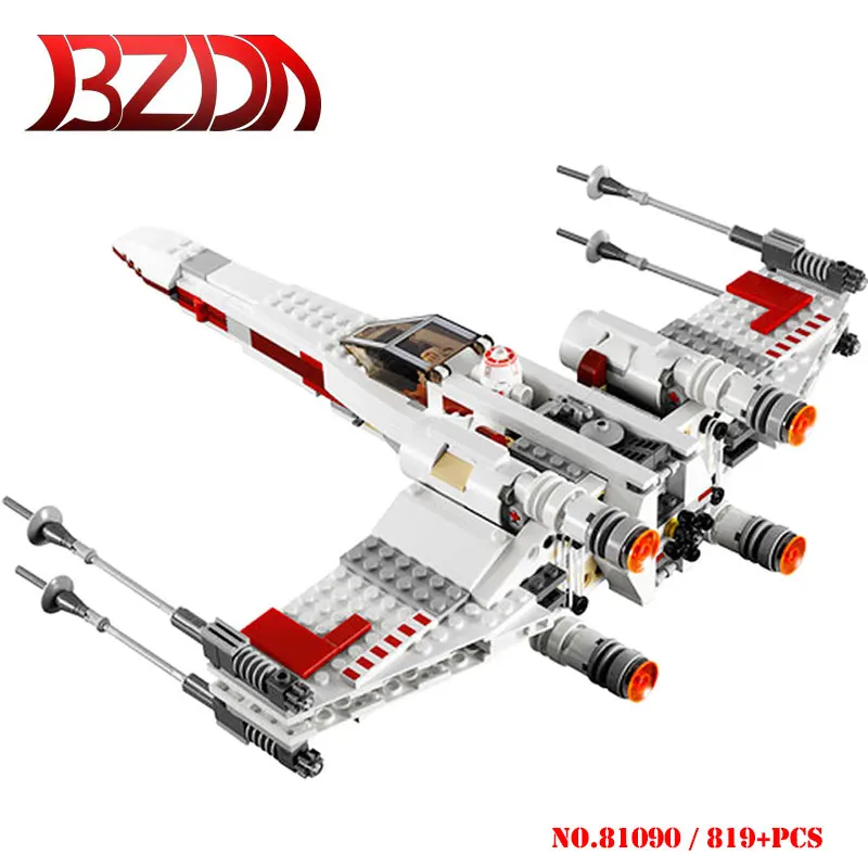 BZDA Star Wars Blocks X-wing fighter 819PCS MOC Model Kit Building Blocks Compatible 75218 Building Blocks Kids Toys gifts
BZDA Star Wars Blocks X-wing fighter 819PCS MOC Model Kit Building Blocks Compatible 75218 Building Blocks Kids Toys gifts