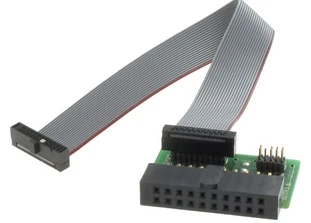 Плата интерфейса для поворота кабеля JTAG (2X10 2 54 мм) к SWD 1 27) | Электроника