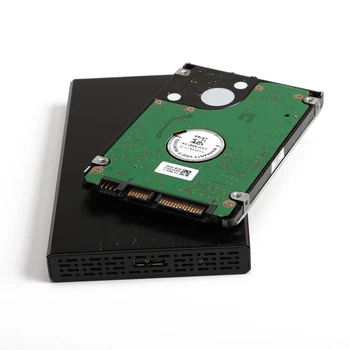 2.5in USB3.0 Mobile Hard Drive with HDD/SDD Enclosure Aluminum Alloy Portable External Hard Disk Computer Cables Connectors KQS8 
2.5in USB3.0 Mobile Hard Drive with HDD/SDD Enclosure Aluminum Alloy Portable External Hard Disk Computer Cables Connectors KQS8