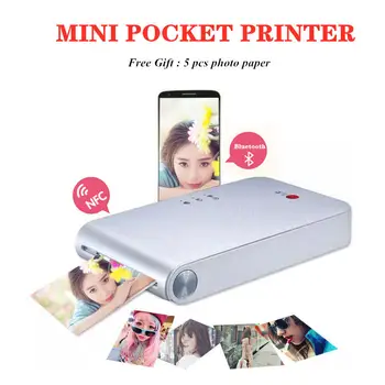 313dpi Color Printer Portable Photo Pocket Printer Mini Portable DIY Photo Printers for Smartphones Bluetooth Printing
313dpi Color Printer Portable Photo Pocket Printer Mini Portable DIY Photo Printers for Smartphones Bluetooth Printing