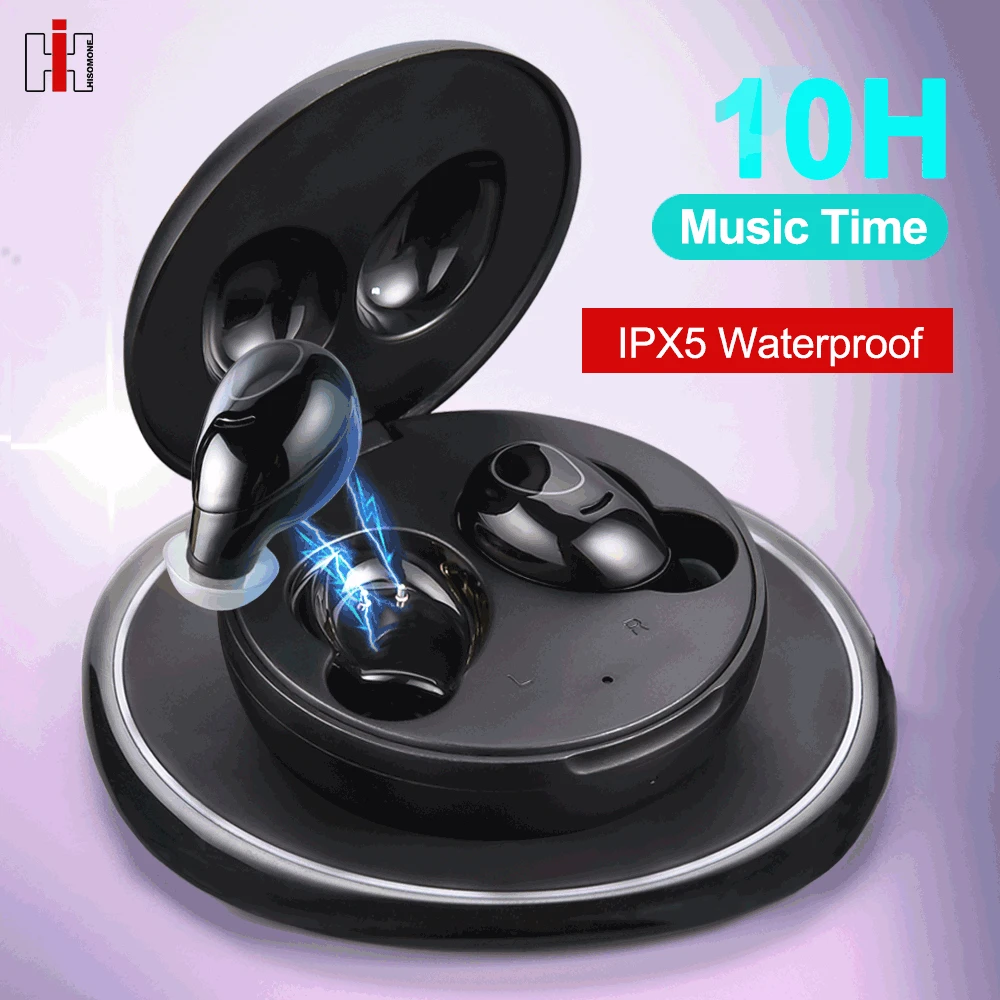 TWS 5.0 Bluetooth Earphones 4D Stereo Touch Control with Dual Mic Portable Charging Box Sport Earbuds Wireless Earphones Headset
TWS 5.0 Bluetooth Earphones 4D Stereo Touch Control with Dual Mic Portable Charging Box Sport Earbuds Wireless Earphones Headset