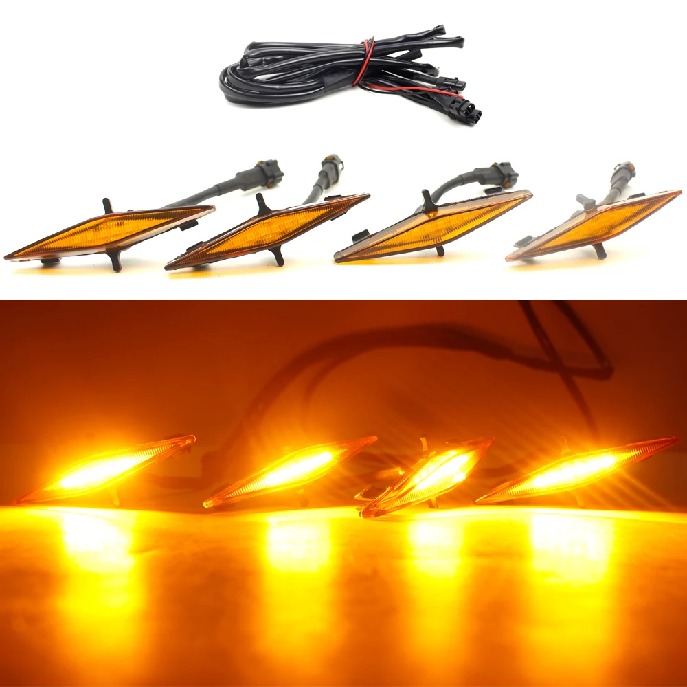 Front Grille Lights Kit For 2014-up Toyota 4Runner w/TRD Pro Grill LED Light Assy Wiring Harness
Front Grille Lights Kit For 2014-up Toyota 4Runner w/TRD Pro Grill LED Light Assy Wiring Harness