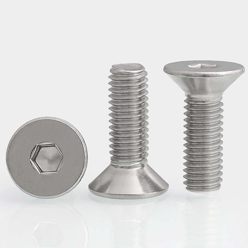 M6M8M10 stainless steel countersunk head socket screw stud 
M6M8M10 stainless steel countersunk head socket screw stud